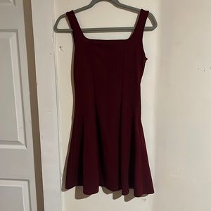 Maroon dress